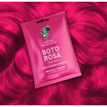 Imagem de Tonalizante Sachê Máscara Pigmentante  Kamaleão Color 60g, Boto Rosa, 