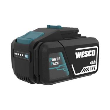 Imagem de Bateria de litio 4.0ah 18v power pack ws9808 wesco 