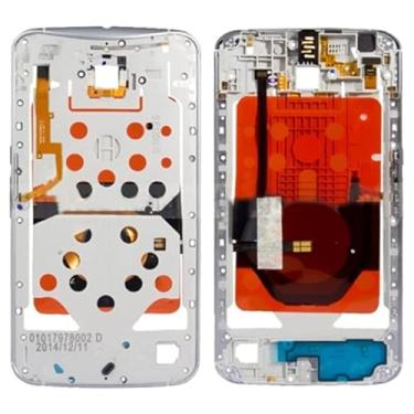 Imagem de MKLSRWOING Peças de substituição de telefone celular Placa do moldura do quadro médio para Motorola Nexus 6 XT1100 Acessórios telefônicos
