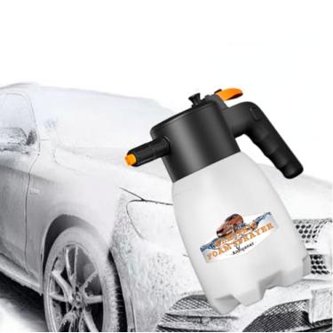 Imagem de Anhuaner Pulverizador de espuma elétrico para lavagem de carro, bomba pulverizador alimentado por bateria recarregável para jardim, pulverizador de espuma de carro para limpeza, detalhamento, pistola