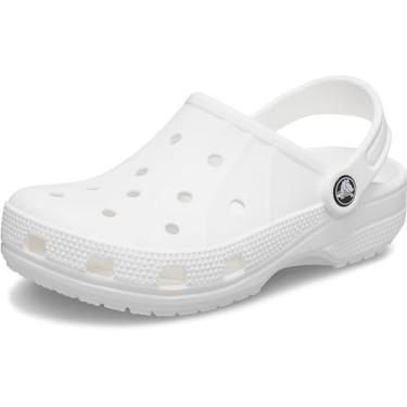 Imagem de Crocs Sapato infantil unissex Ralen Clog K, Branco, 8/9 UK Child
