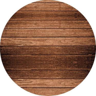 Imagem de Painel Redondo 3D Sublimado Madeira Frd-1001