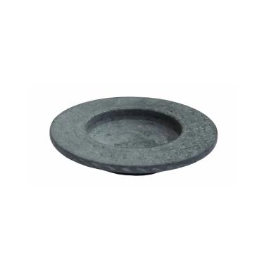 Imagem de Kit 2 Prato Risoto E Massa Chapéu Invertido Pedra Sabão 22Cm