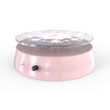 Imagem de Bailarina Profissional Giratória Para Bolos Elétrica Rosa Mousse Bivolt - Anodilar Bivolt