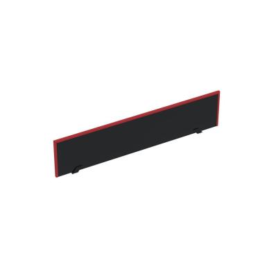 Imagem de Painel Divisor Para Mesas De Escritório 881x300mm M900at Preto-vermelho
