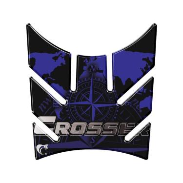 Imagem de Protetor Tanque Moto Yamaha Crosser Lander Xtz 250 Azul Cor Azul