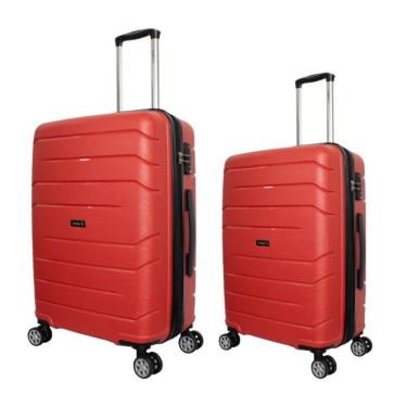 Imagem de Kit 2 Malas Bordo 10Kg E Média 23Kg Polipropileno Ys02034