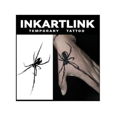Imagem de INKARTLINK Tattoo Tech, 2 Folhas De Tatuagem Semipermanente Grande, Tatuagens Temporárias Com Design Artístico Para Adultos, Duram 1 A Semanas, À Prova D'Água, Aparência Realista, Sem Adesivo, Refle