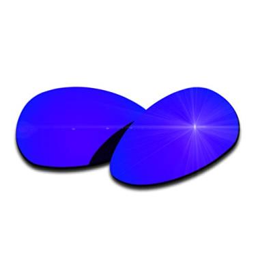 Imagem de Lentes de reposição polarizadas para óculos de sol Oakley Crosshair S - Revestimento espelhado roxo