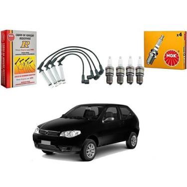 Imagem de Kit Vela Ngk Cabo Palio 1.8r 2005 A 2007