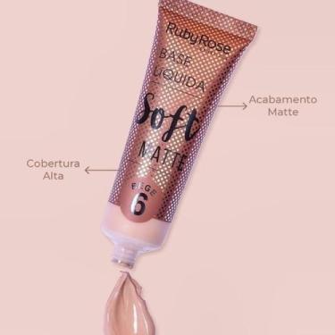 Imagem de Maquiagens ruby rose batom base lápis pó paleta