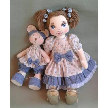 Imagem de Boneca de Pano - Anamari, Verde