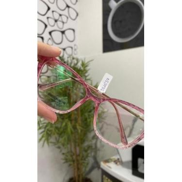 Imagem de Armação de óculos feminina rosa em degradê - pronto socorro dos óculos