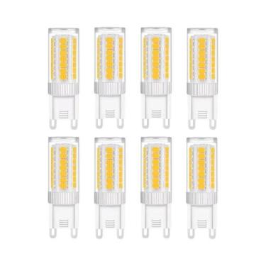 Imagem de Lâmpada LED Regulável 8Pcs G9 5W-22W 220V Sem Cintilação 360 graus Âng