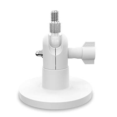 Imagem de Suporte magnético de parede para câmera Blink Mini, câmera interna piscante, piscando XT2, piscando em ambientes internos, sem ferramentas diretamente presas a aço ou outras superfícies magnéticas, branco