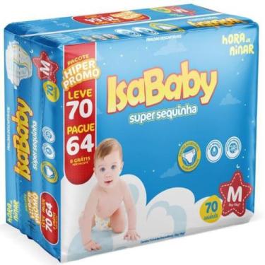 Imagem de Fralda isababy super sequinha hiper