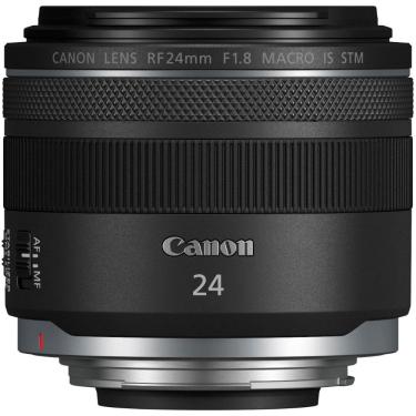 Imagem de Canon - Lente principal grande angular RF 24mm F1.8 MACRO IS STM para câmeras EOS série R - Preto-5668C002