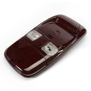 Imagem de BDTKylin Conjunto de luz de leitura de console superior adequado para Ram 1500 2500 3500 1998-2002 lâmpada de mapa de leitura de cúpula de teto interna da cabine substitui SN96TL2AA SN94TL2AA L0021202