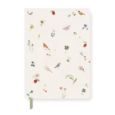 Imagem de Fringe Studio Classic Small Paperback Journal, GARDEN SCATTER, aprox. 15 cm L x 21 cm A, 208 unidades, Magan Galante Artist Collection (969PA008FSC)