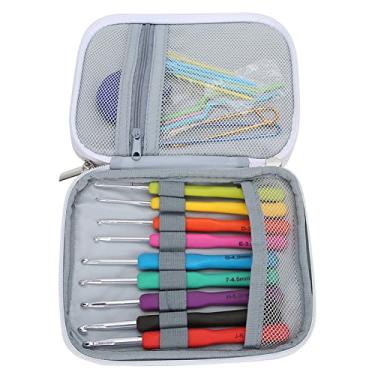 Imagem de Zerodis 72pcs Ganchos de crochê Conjunto de Agulhas de tricô - Kit Completo Com Estojo de Armazenamento - Ferramentas Práticas para tricô Amantes Ideais ou Aprendizes