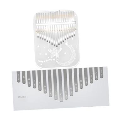 Imagem de Milageto Piano de Dedo Polegar Piano 17 Teclas Profissional Brinquedo Musical Sensorial Marimba para Iniciantes Meninos Meninas Crianças Adolescentes Presente, C