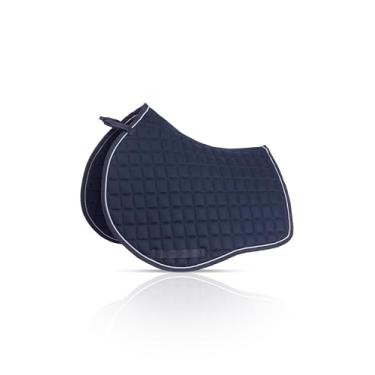 Imagem de Equinavia Svalbard NordicAir Almofada de sela multiuso | Micromalha respirável | Forma contornada - Azul-marinho - Cavalo