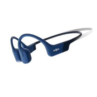 Imagem de Shokz Fone de Condução Óssea OpenRun Mini Azul