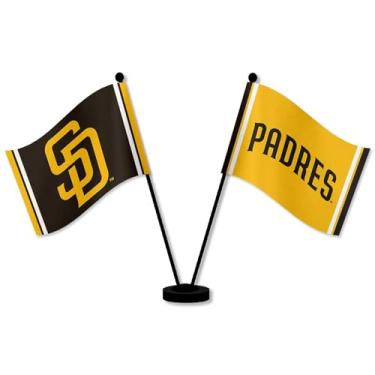 Imagem de WinCraft Bandeiras de mesa e mesa San Diego Padres