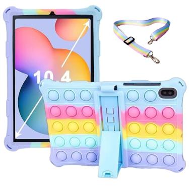 Imagem de Capa para Galaxy Tab S6 Lite 10,4 polegadas 2022/2020 (SM-P610/P613/P615/P619), capa UFAINEI para Samsung Galaxy Tab S6 (SM-T860), capa para Samsung Galaxy Tab S5e de 10,5 polegadas (SM-T720/T725) com