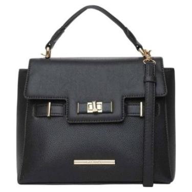 Imagem de Bolsa Rafitthy Dia a Dia Alça de Ombro - Feminina - Preto-Feminino