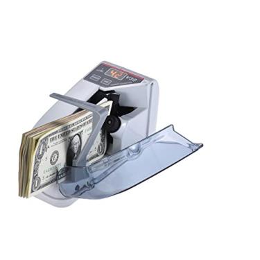 Imagem de V30 Mini contador de dinheiro portátil máquina de contagem de notas, 600 peças/min, contagem de moeda multinacional de papel