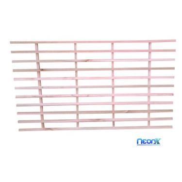 Imagem de Painel Vertical Para Floreira, Treliça Parede 140x80 cm Réguas 2x2 cm 