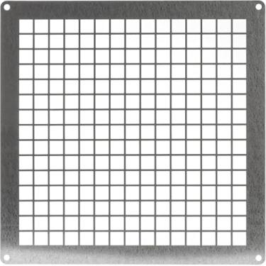 Imagem de Repa Market Grade de ventilação retangular de aço galvanizado de 20 cm x 20 cm - Proteção de ventilação de entrada e saída - Malha de proteção de escape de fornecimento de ar de metal universal -