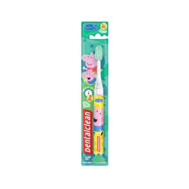 Imagem de Escova de Dente Macia Peppa Pig Pisca Luz Timer Light - Dentalclean, V
