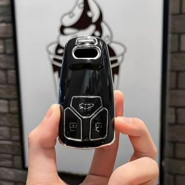 Imagem de Capa De Chave Para Audi A4 A5 A6 Q5 Q7 S4 S5 S7 TT TTS TFSI RS Proteto