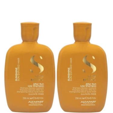 Imagem de Kit 2 Shampoos Alfaparf Semi Di Lino Sunshine After-Sun 250ml Limpeza 