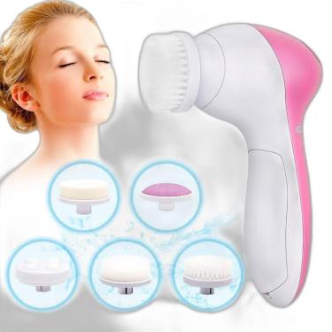 Imagem de Massageador Facial 5 Em 1 Portátil Limpeza Esfoliante