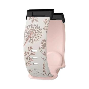 Imagem de Pulseira De Substituição De Silicone Macio Bicolor Para Mulheres Fitbi