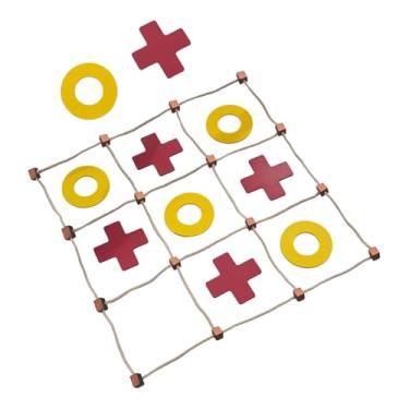 Imagem de EHJRE Tac Toe Game Funny Xo Chess Board Game For Entertainment Travel Backyard