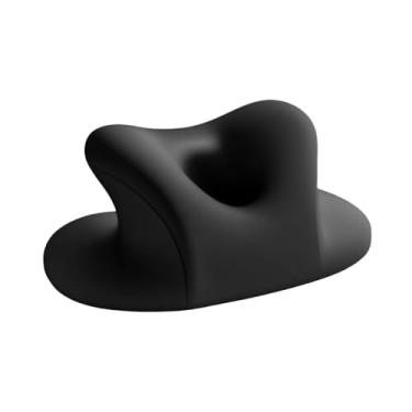 Imagem de NonMiFyR Travesseiro de Viagem para Pescoço com Espuma Viscoelástica, Berço de Mesa de Massagem, Travesseiro para Cochilo de Mesa, Orifício Respirável para