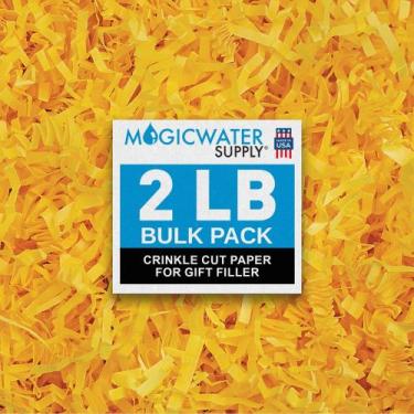 Imagem de Enchedor de papel enrugado MagicWater Yellow 1 kg - MagicWater Supply