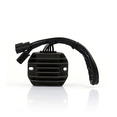 Imagem de Retificador regulador de tensão adequado para Suzuki GS500 2004-2011 GS500K 2001-2009 retificador regulador de motocicleta, preto