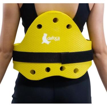 Imagem de Colete Flutuante Para Hidroginástica Medida P 80Kg DF1200-AM Amarelo D