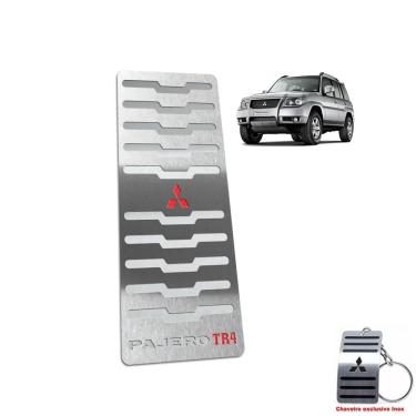 Imagem de Descanso De Pé Inox Mitsubishi Pajero TR4 2010 A 2015 Prata
