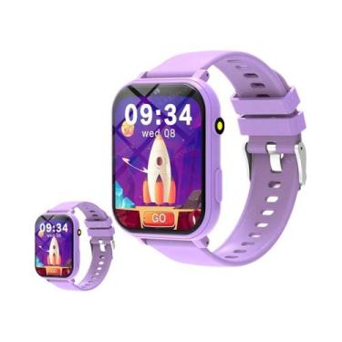 Imagem de Relógio Inteligente À Prova d'Água Para Crianças Com Jogo Lanterna Tel