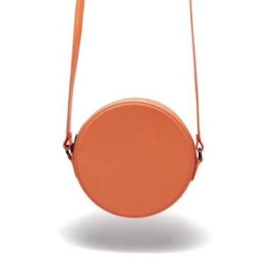 Imagem de Bolsa Feminina Tranversal Baú Redonda Fashion Roma Várias Cores-Feminino