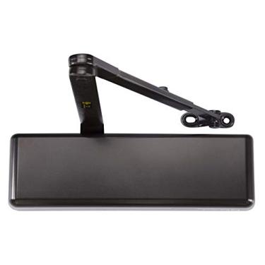 Imagem de Fechador de porta comercial extra resistente - CLG HARDWARE DC9016 (bronze escuro 10B) - Montagem em superfície, grau 1, ferro fundido, classificação UL de 3 horas contra incêndio e ADA para portas de alto abuso e tráfego pesado