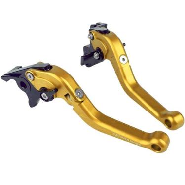 Imagem de Manete Dobrável Esportivo Ninja 650 Versys Vulcan Z650 Z900 - Stark Ra