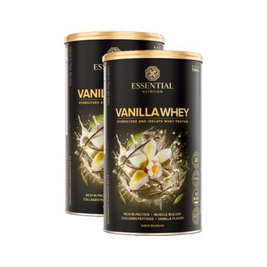 Imagem de Kit 2X: Vanilla Whey Essential Nutrition 375g