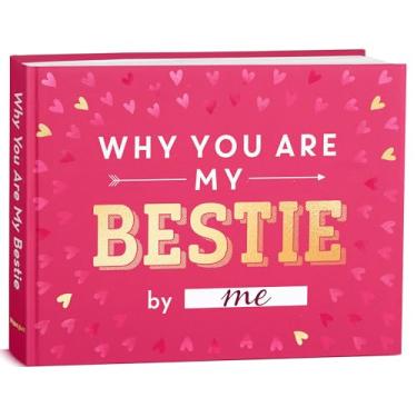 Imagem de Livro What I Love about Bestie - Presentes exclusivos para melhores amigas para mulheres, presentes de amizade para mulheres - Presentes de aniversário para melhores amigas - Presentes de Natal
